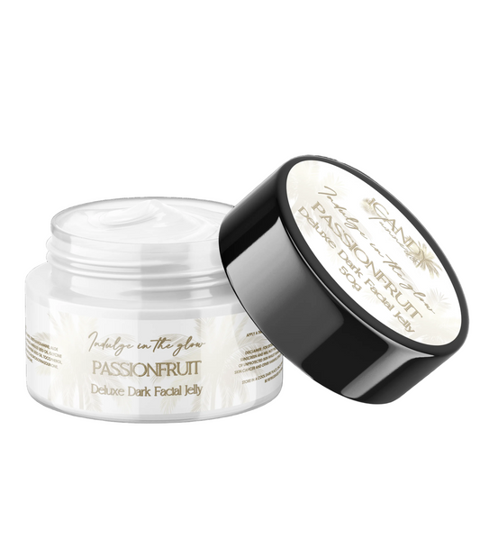 Indulge in the glow deluxe dark facial jelly